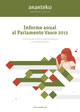 Informe al Parlamento Vasco 2015 - Informe de la Oficina de la Infancia y la Adolescencia - Portada