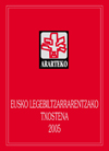 Eusko Legebiltzarrarentzako txostena 2005