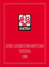 Eusko Legebiltzarrarentzako txostena 1998