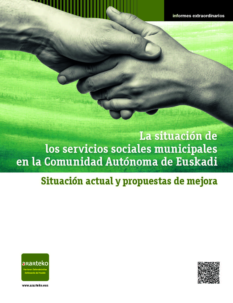 La situación de los servicios sociales municipales en la Comunidad Autónoma de Euskadi. Situación actual y propuestas de mejora