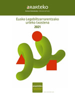 Eusko Legebiltzarrarentzako txostena 2021